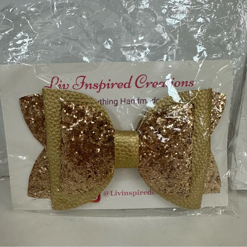 2 Inspired Creations hand made girls butterfly hair Bow Alligator clips … - Picture 3 of 11